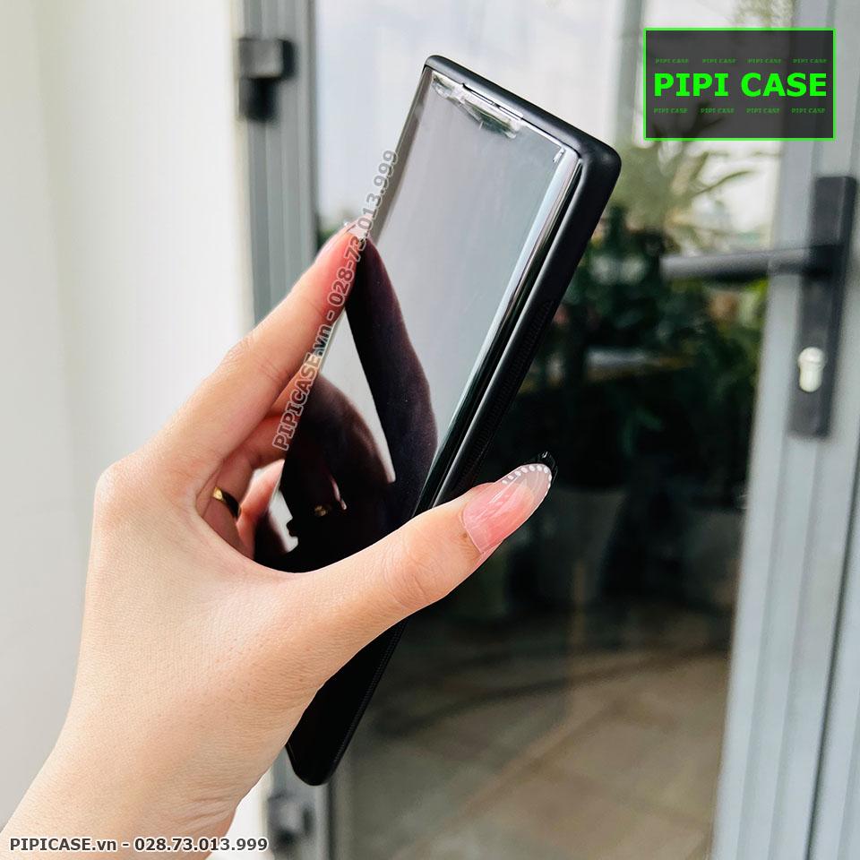 Ốp Lưng Samsung Note 10 Plus - Lens Sọc - Hồng