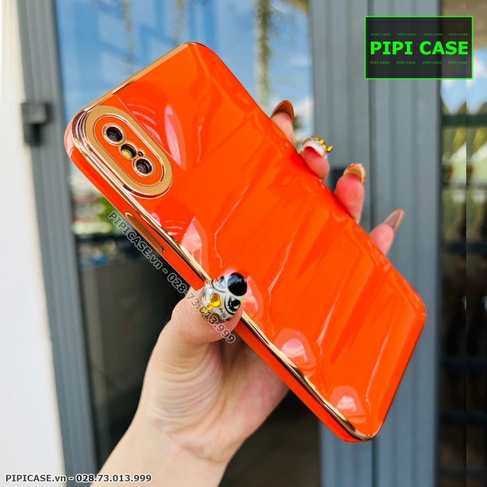 Ốp Lưng iPhone X / XS - Jame - Cam