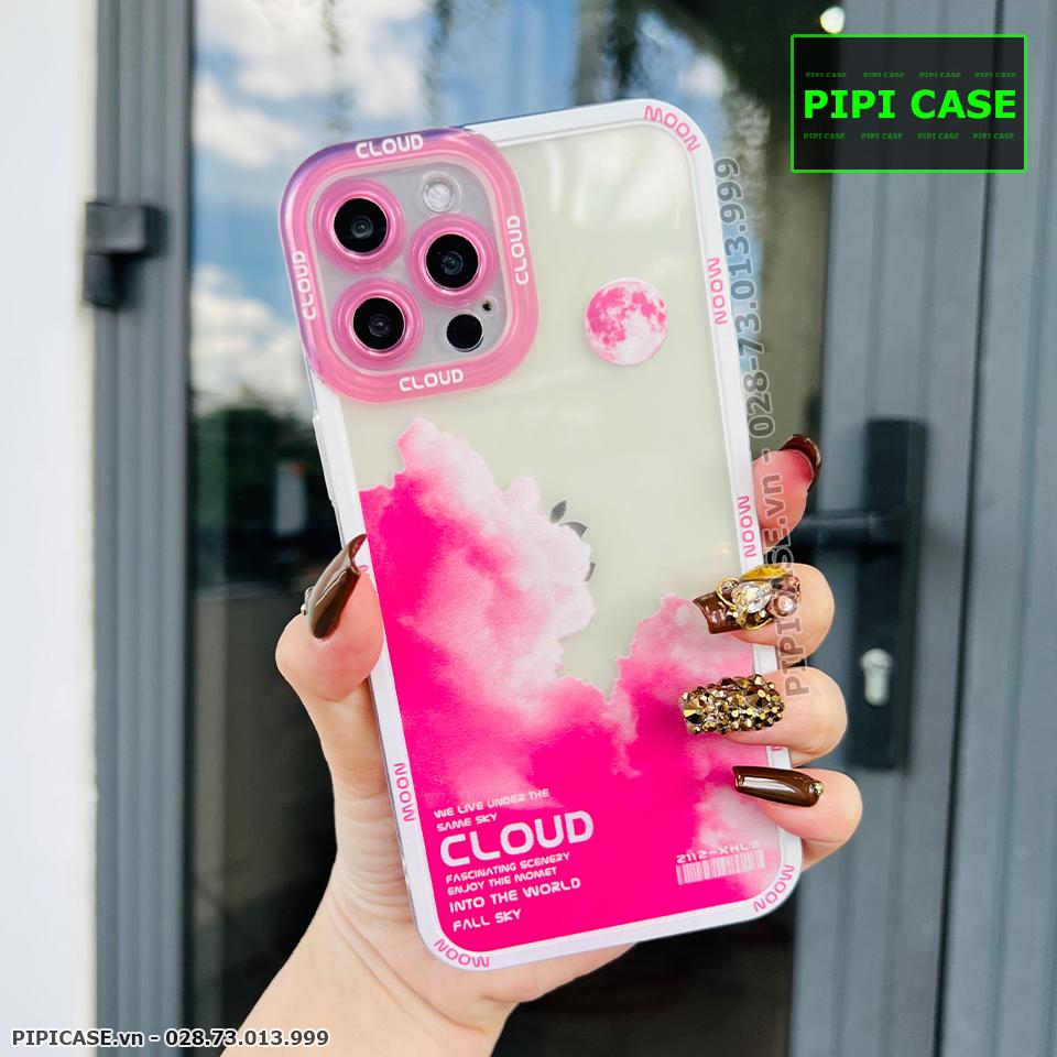 Ốp Lưng iPhone 12 Pro Max - Cloud - Hồng