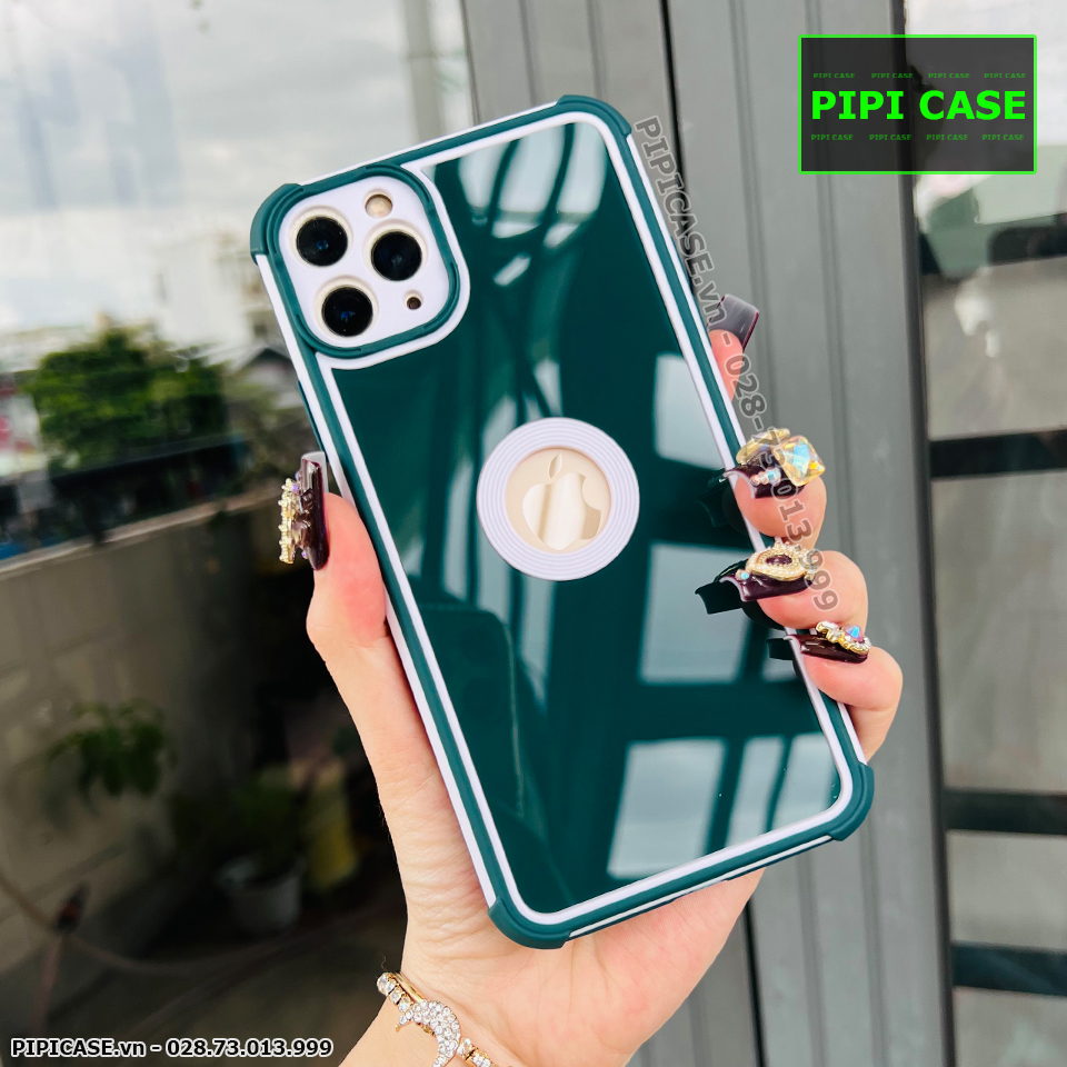 Ốp Lưng iPhone 11 Pro Max - Fin - Xanh Rêu