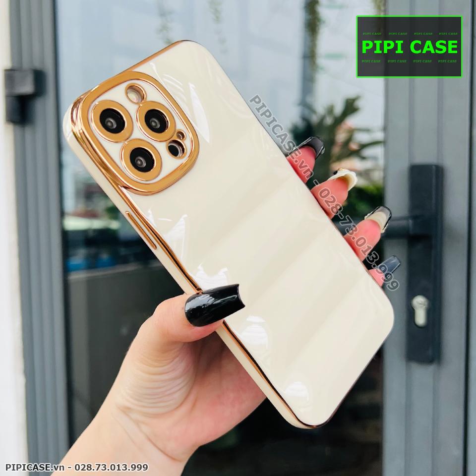 Ốp Lưng iPhone 13 Pro Max - Jame - Kem