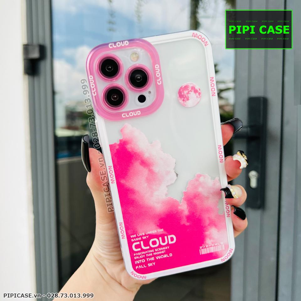 Ốp Lưng iPhone 13 Pro Max - Cloud - Hồng