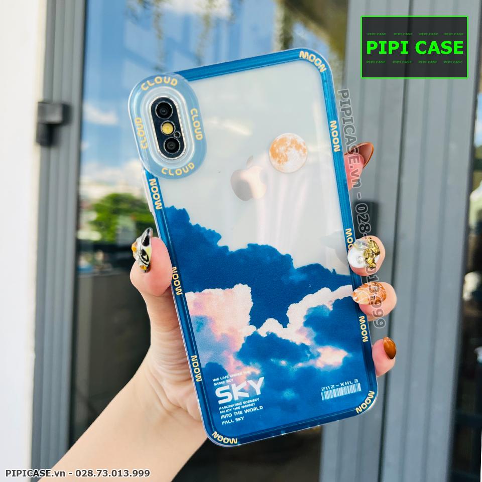 Ốp Lưng iPhone X / XS - Cloud - Xanh