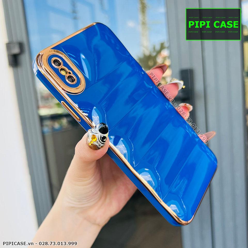 Ốp Lưng iPhone X / XS - Jame - Xanh Dương
