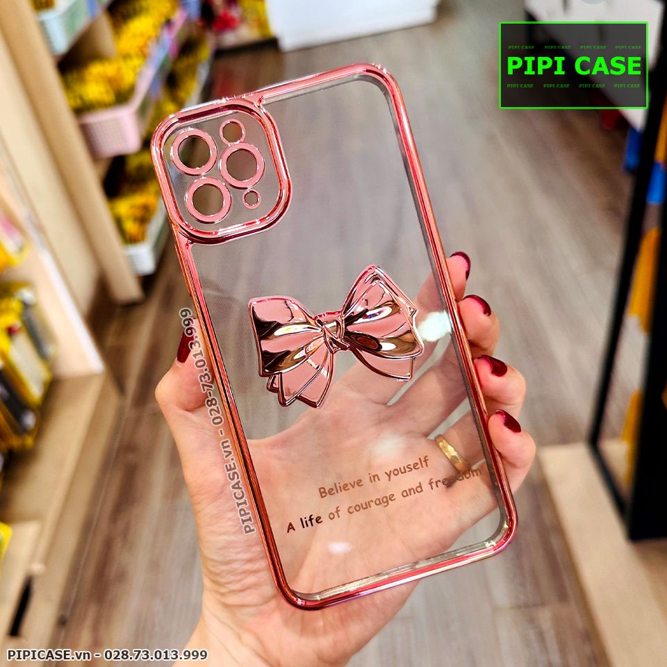 Ốp Lưng iPhone 11 Pro Max - Bling Bling - Hồng