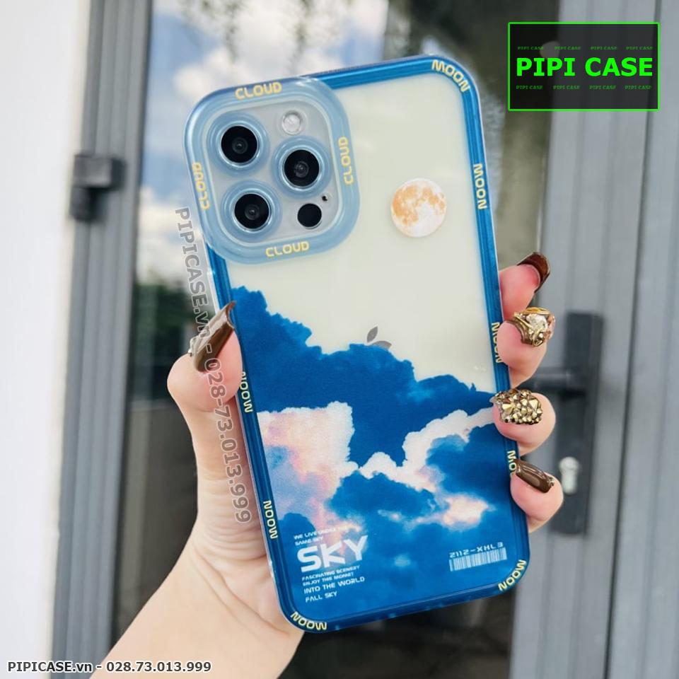 Ốp Lưng iPhone 12 Pro Max - Cloud - Xanh
