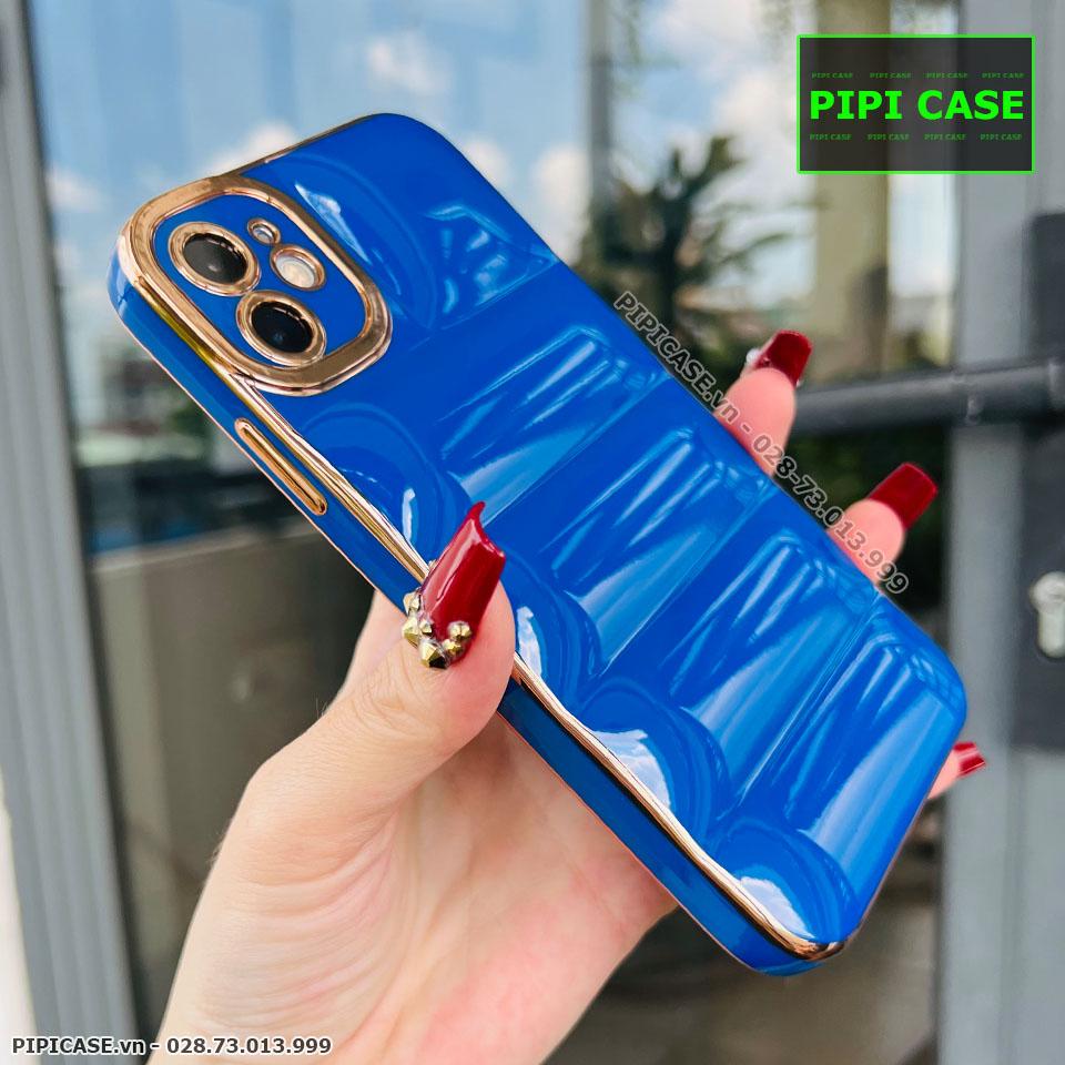 Ốp Lưng iPhone 12 - Jame - Xanh Dương