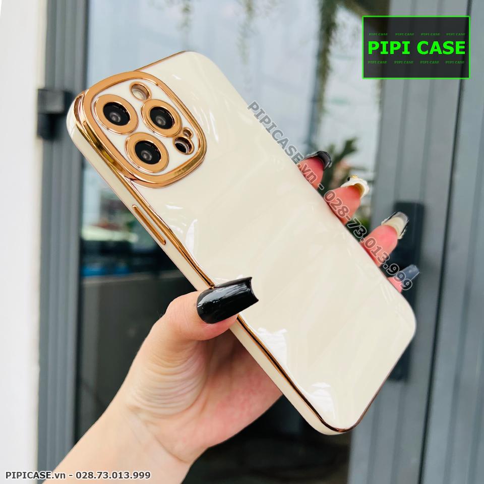 Ốp Lưng iPhone 13 Pro - Jame - Kem