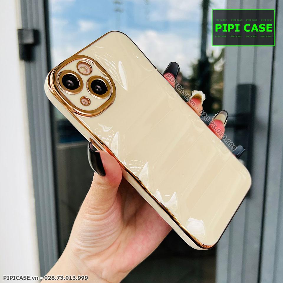 Ốp Lưng iPhone 13 - Jame - Kem