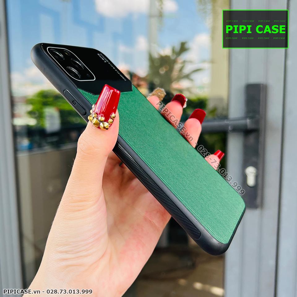 Ốp Lưng iPhone 11 Pro Max - Lens Sọc - Xanh Rêu
