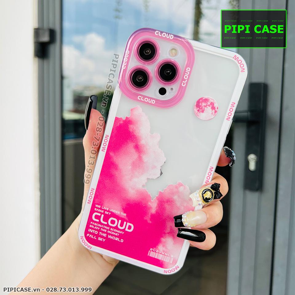 Ốp Lưng iPhone 13 Pro Max - Cloud - Hồng
