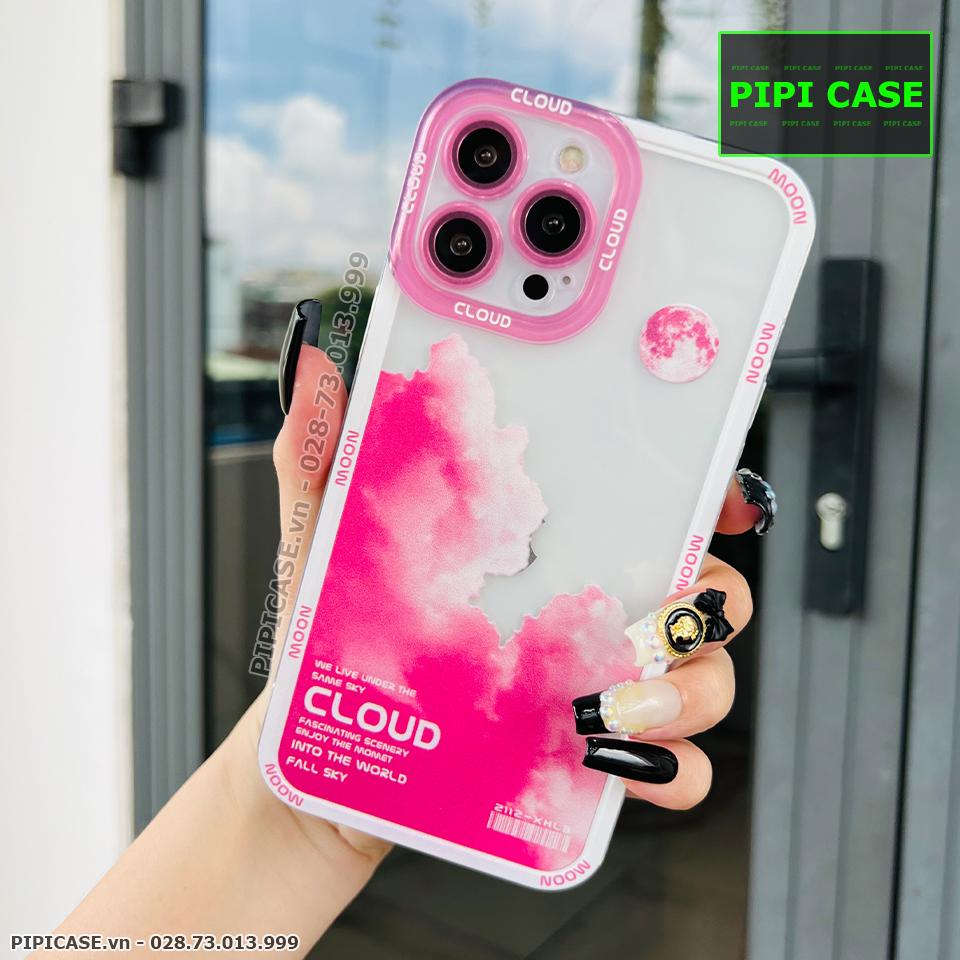 Ốp Lưng iPhone 13 Pro Max - Cloud - Hồng