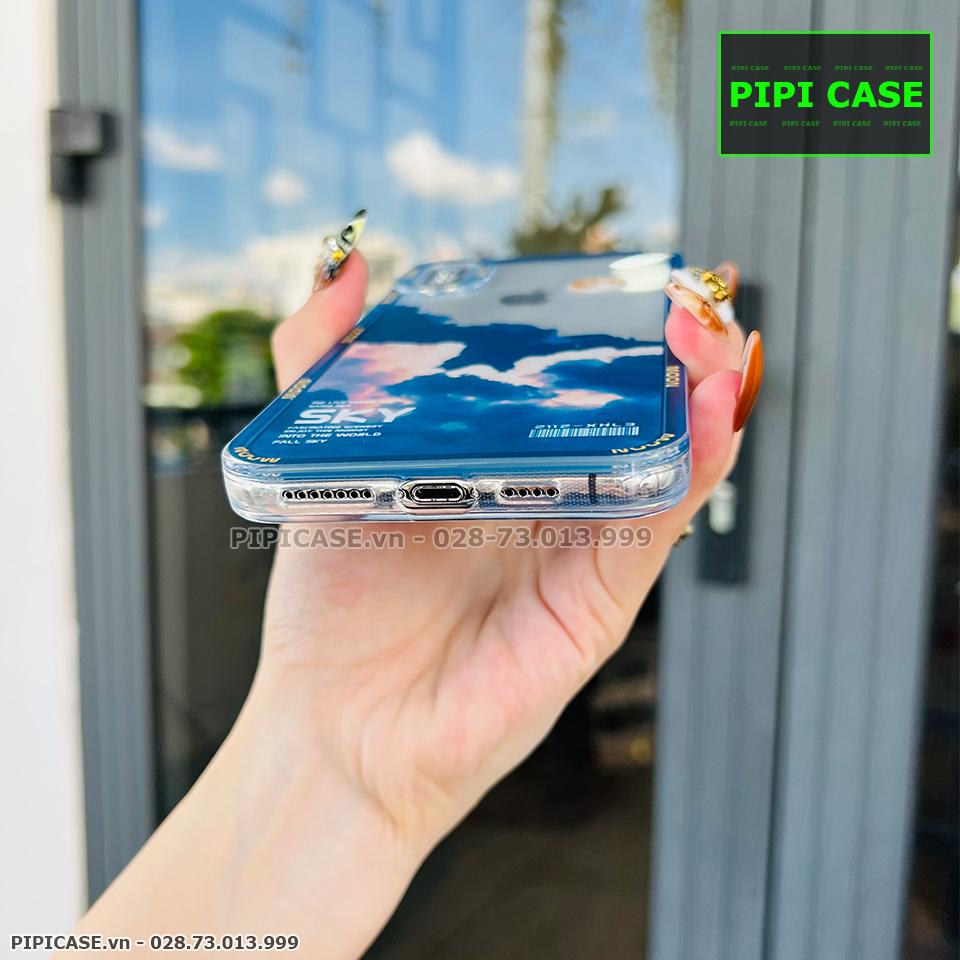 Ốp Lưng iPhone X / XS - Cloud - Xanh