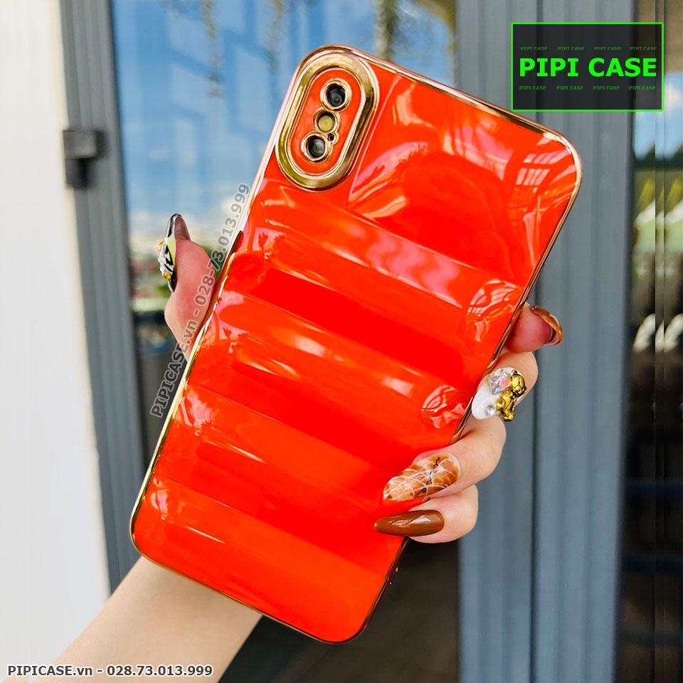 Ốp Lưng iPhone X / XS - Jame - Cam