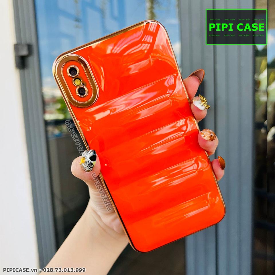 Ốp Lưng iPhone X / XS - Jame - Cam