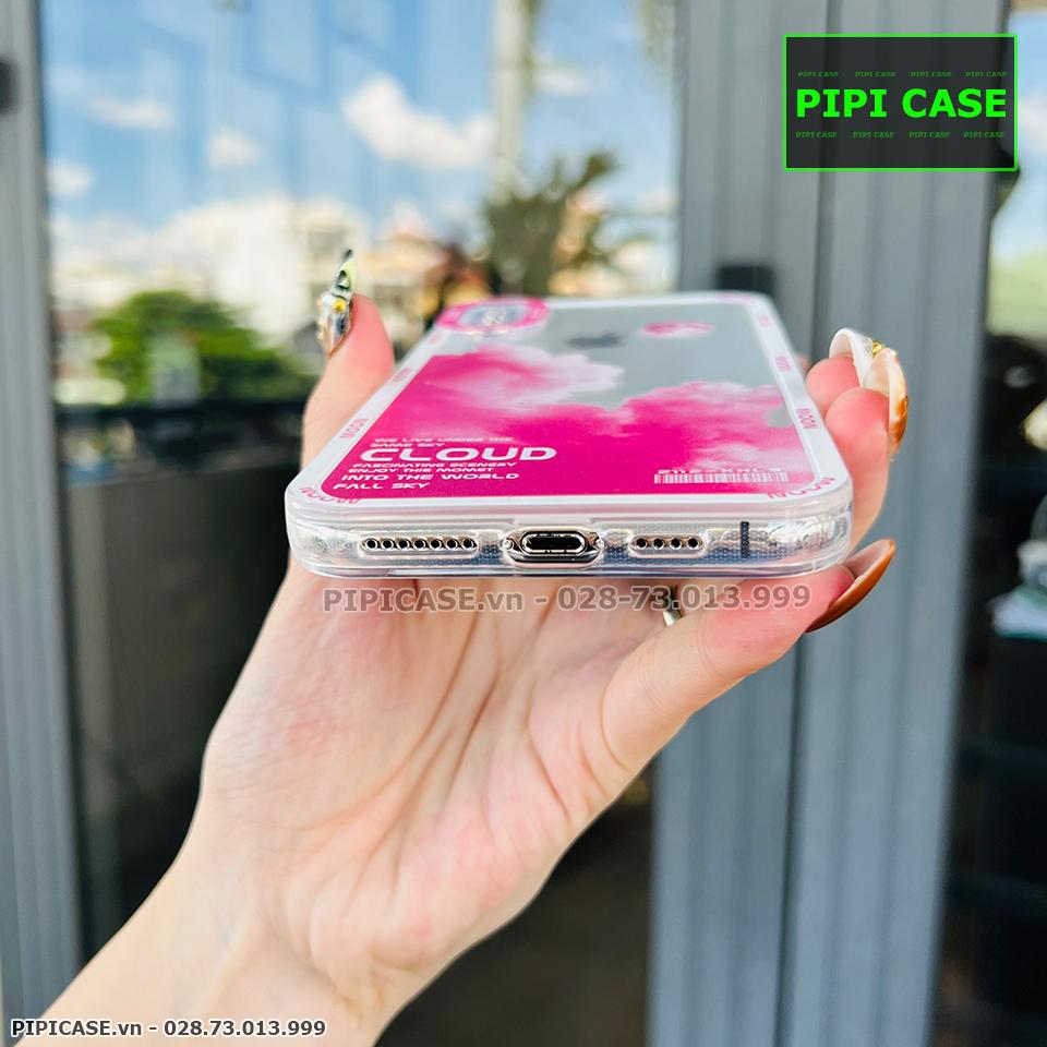 Ốp Lưng iPhone XS Max - Cloud - Hồng
