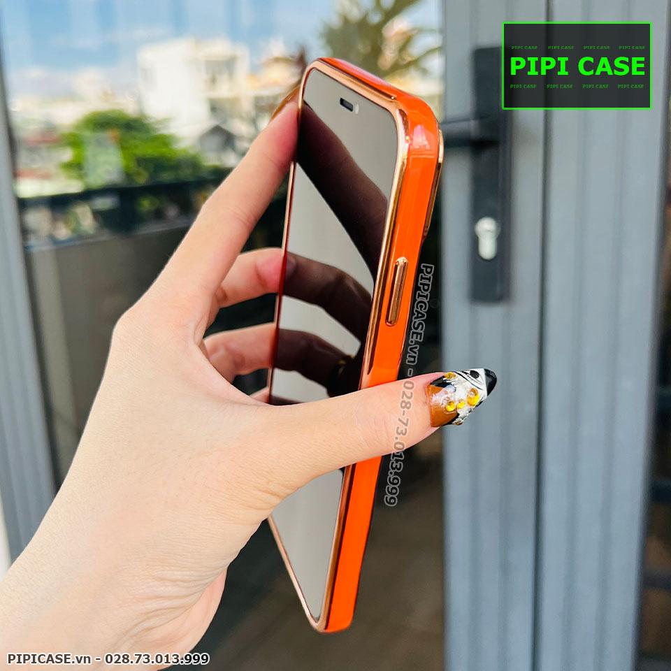 Ốp Lưng iPhone X / XS - Jame - Cam