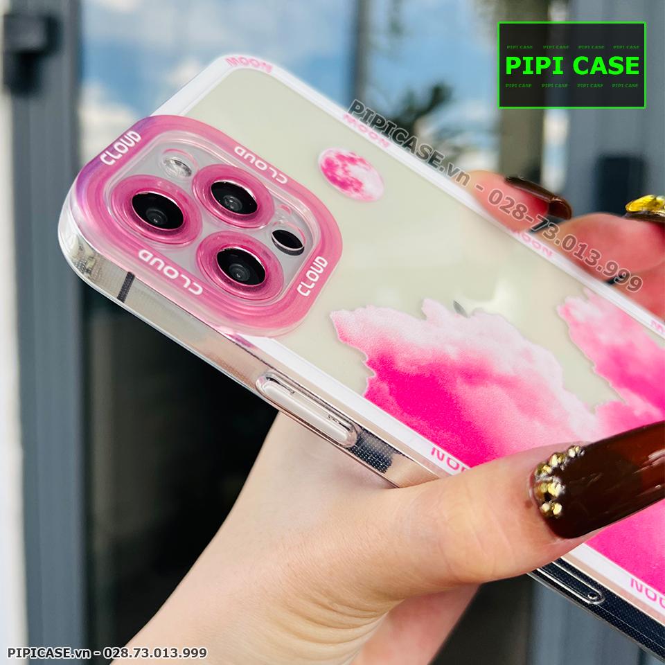 Ốp Lưng iPhone 12 Pro Max - Cloud - Hồng