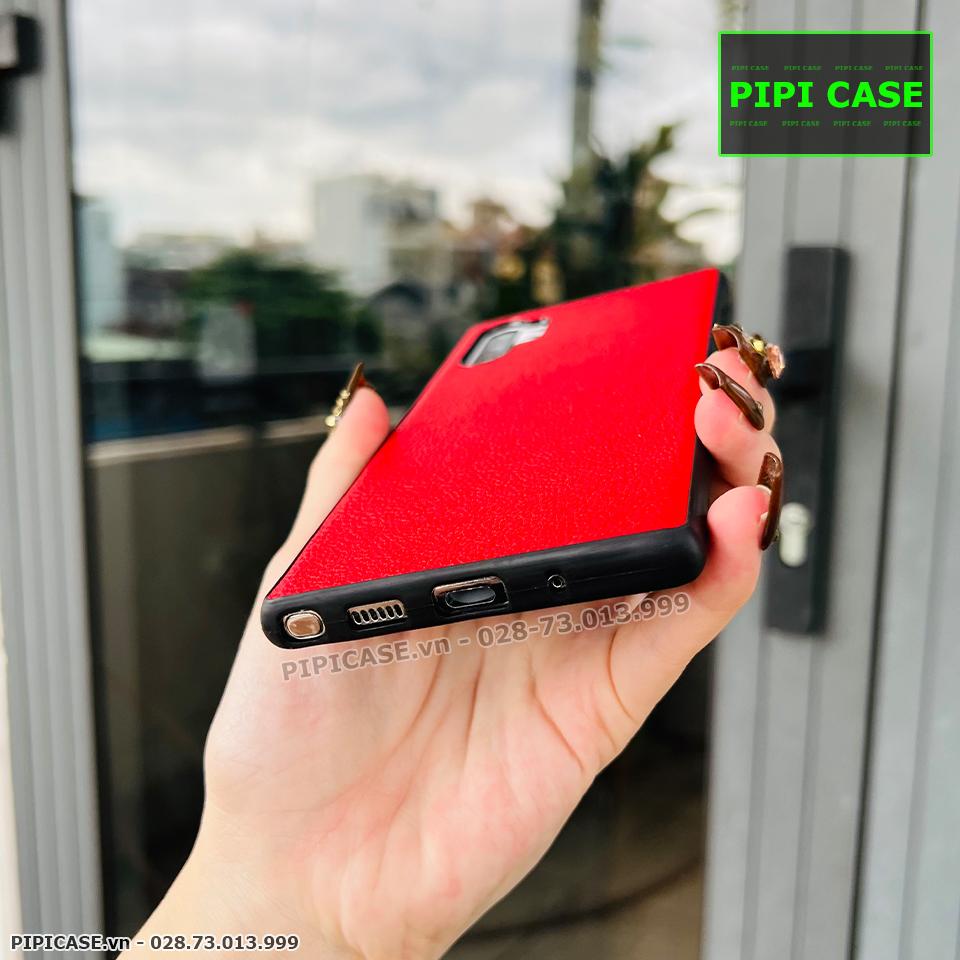 Ốp Lưng Samsung Note 10 Plus - Robert - Đỏ