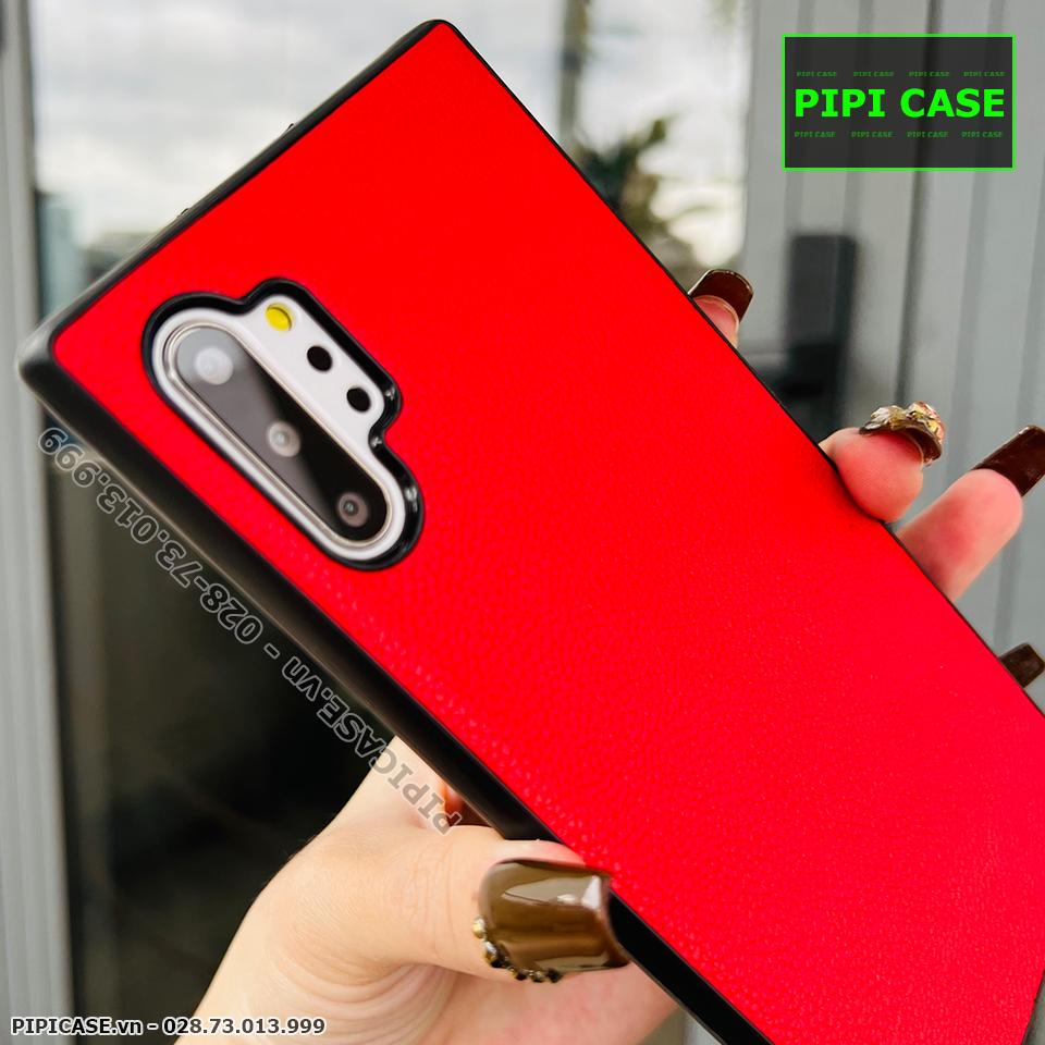 Ốp Lưng Samsung Note 10 Plus - Robert - Đỏ
