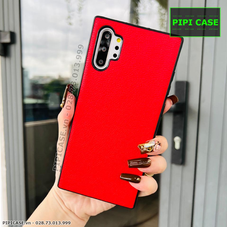 Ốp Lưng Samsung Note 10 Plus - Robert - Đỏ