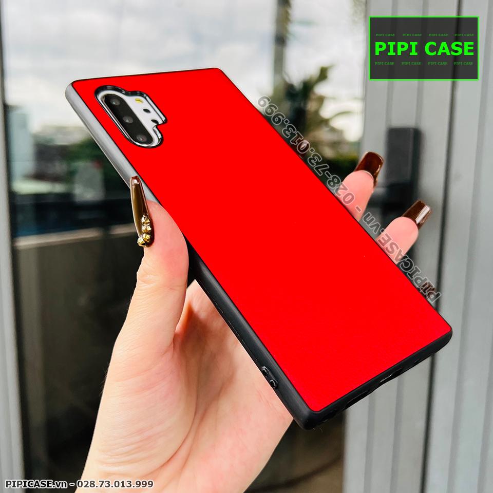 Ốp Lưng Samsung Note 10 Plus - Robert - Đỏ