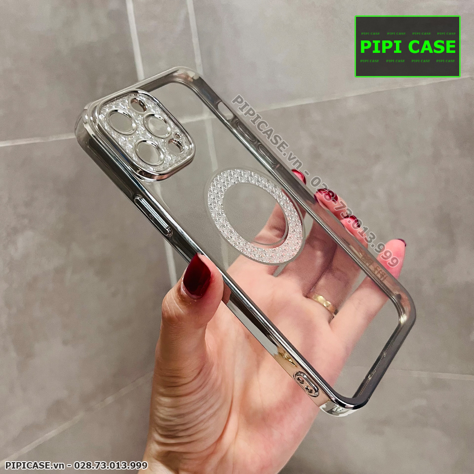 Ốp Lưng iPhone 12 Pro - Gemma - Bạc