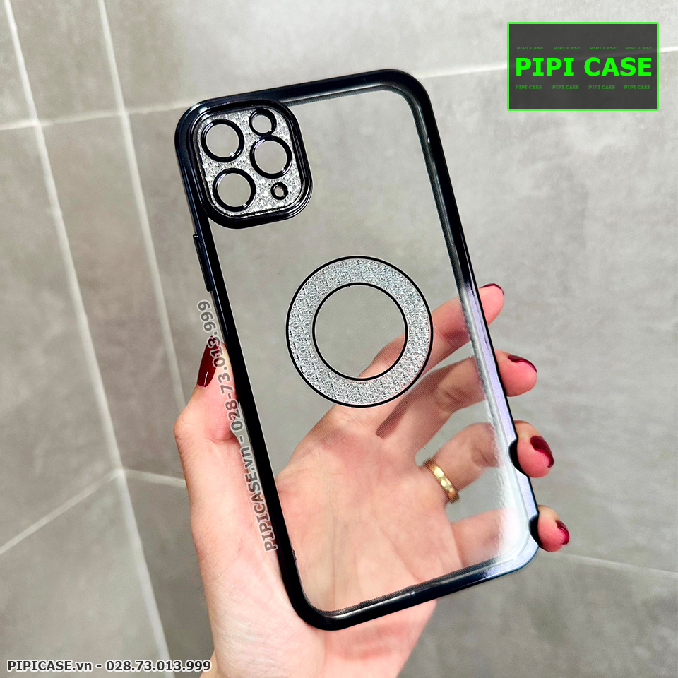 Ốp Lưng iPhone 11 Pro - Gemma - Đen