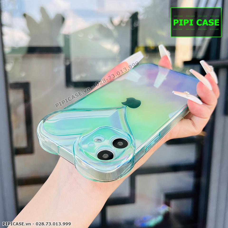 Ốp Lưng iPhone 12 - Ruby - Xanh