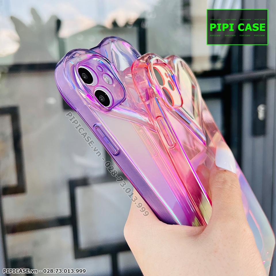 Ốp Lưng iPhone 12 - Ruby - Trắng