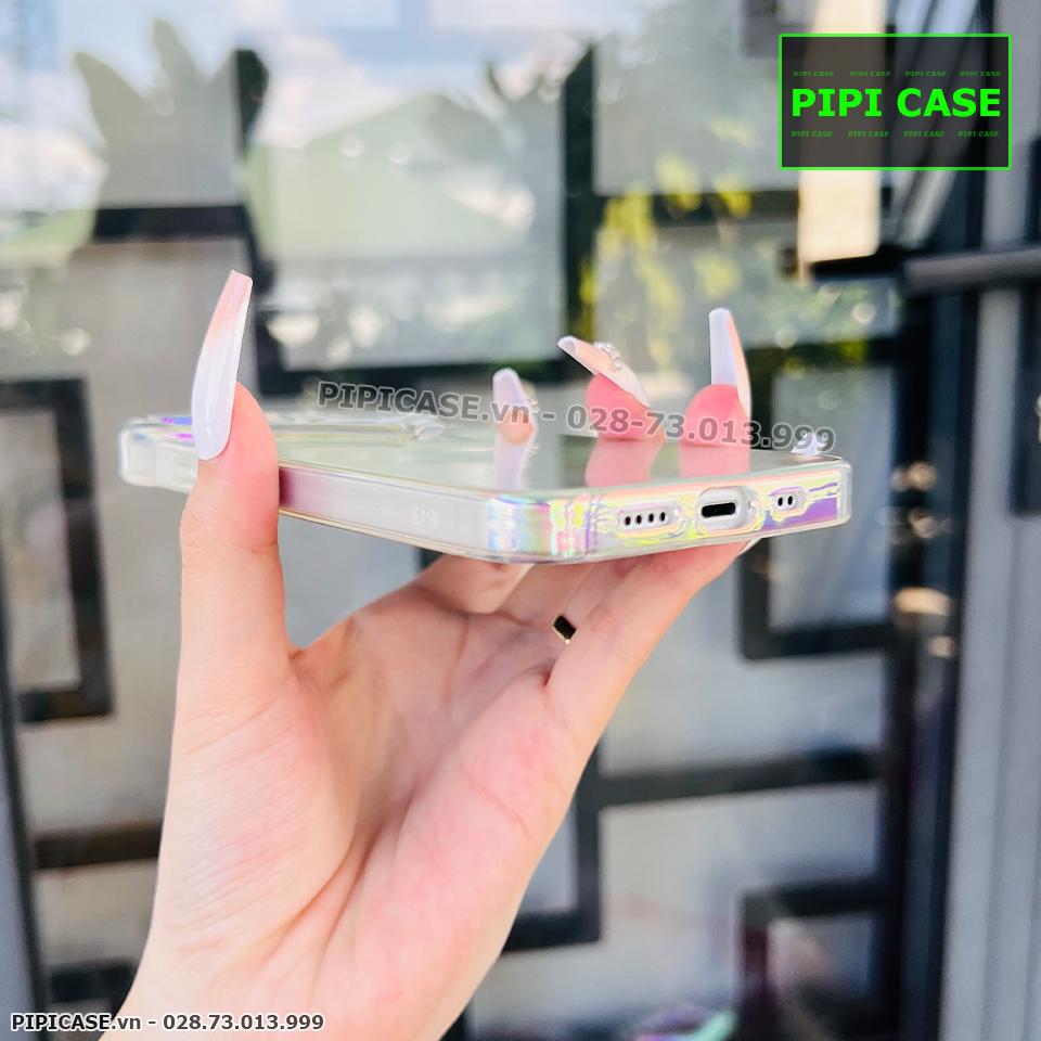 Ốp Lưng iPhone 12 - Ruby - Trắng