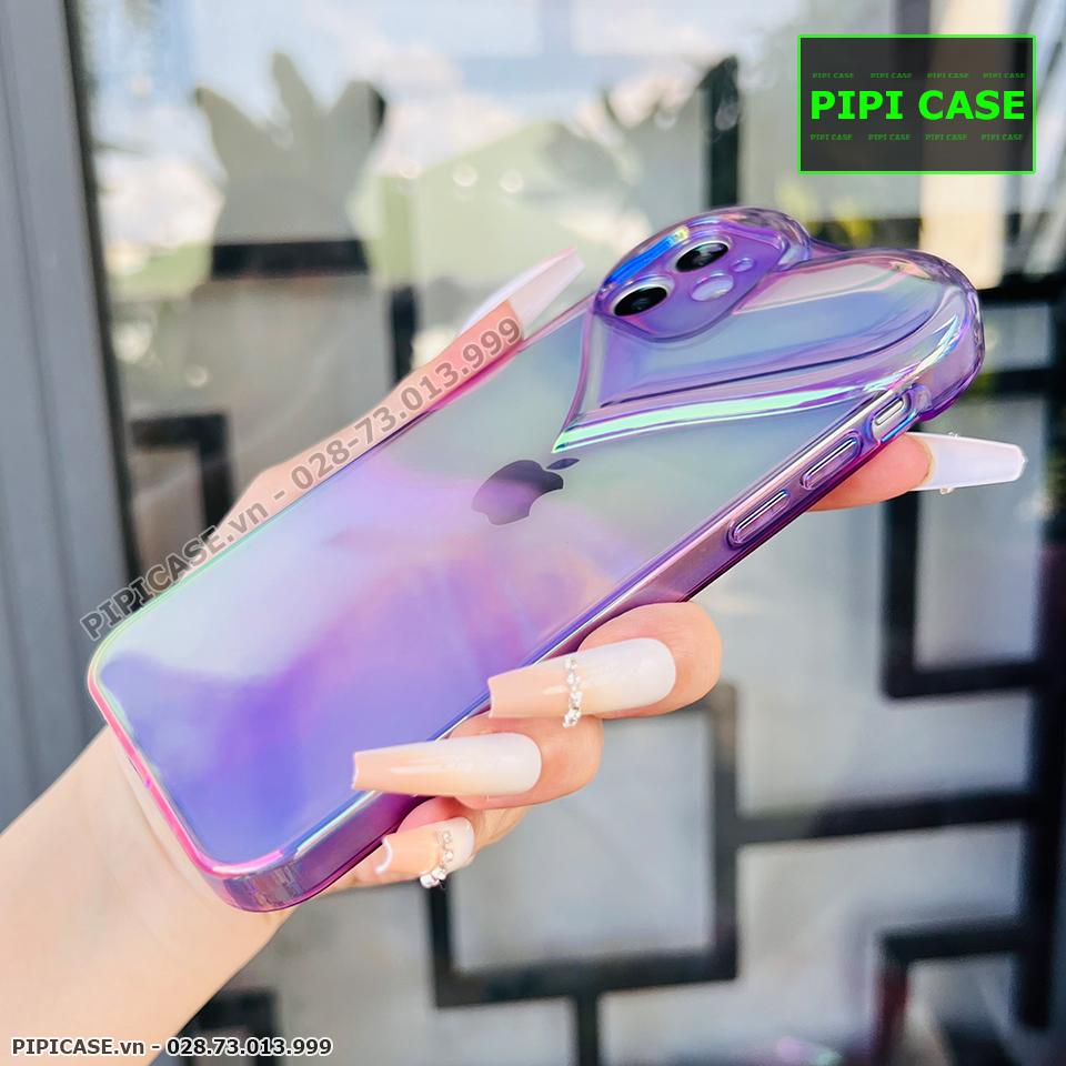 Ốp Lưng iPhone 12 - Ruby - Tím