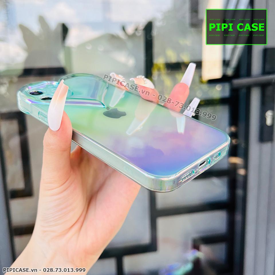 Ốp Lưng iPhone 12 - Ruby - Xanh