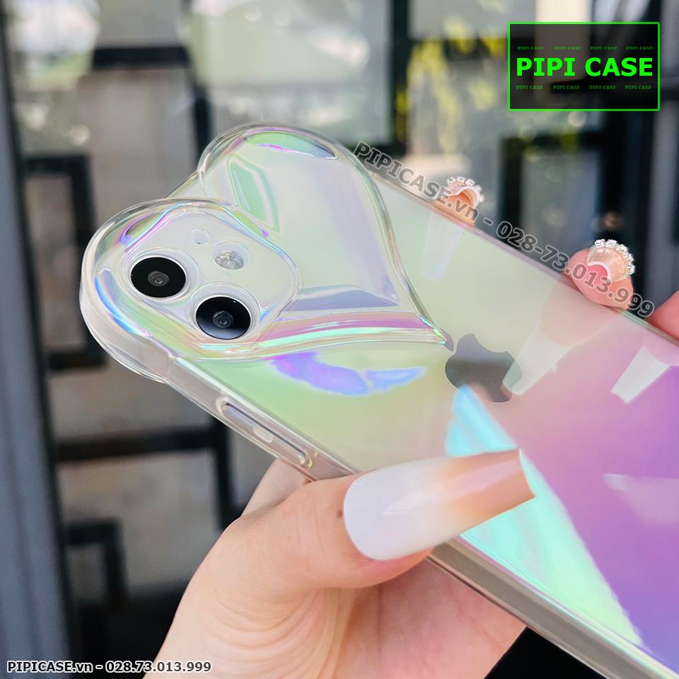 Ốp Lưng iPhone 12 - Ruby - Trắng