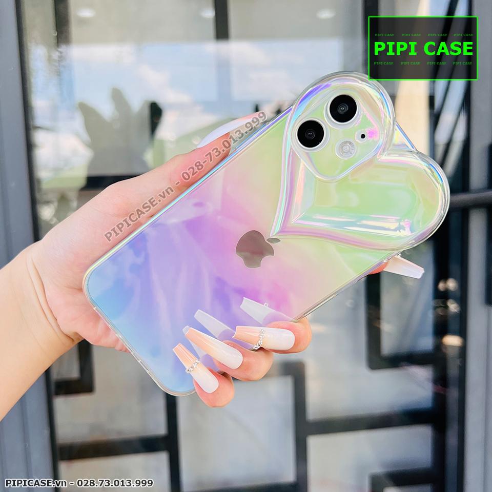 Ốp Lưng iPhone 12 - Ruby - Trắng