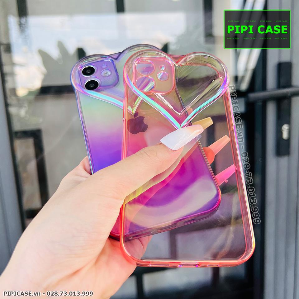 Ốp Lưng iPhone 12 - Ruby - Xanh