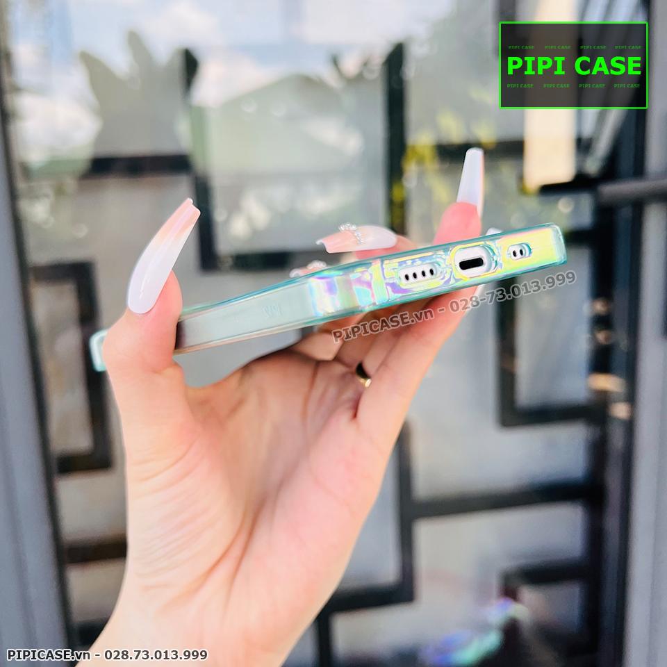 Ốp Lưng iPhone 12 - Ruby - Xanh