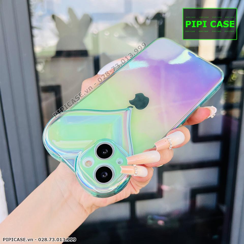 Ốp Lưng iPhone 13 - Ruby - Xanh