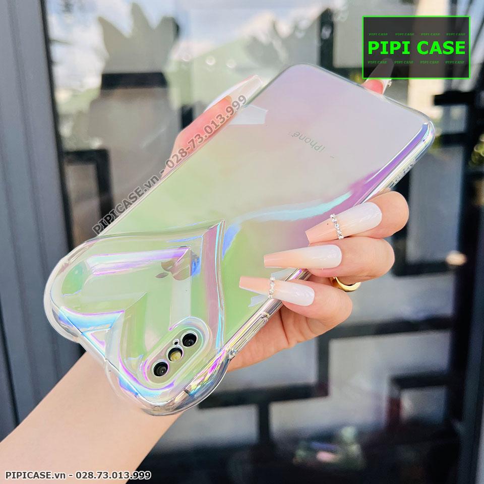 Ốp Lưng iPhone XS Max - Ruby - Trắng