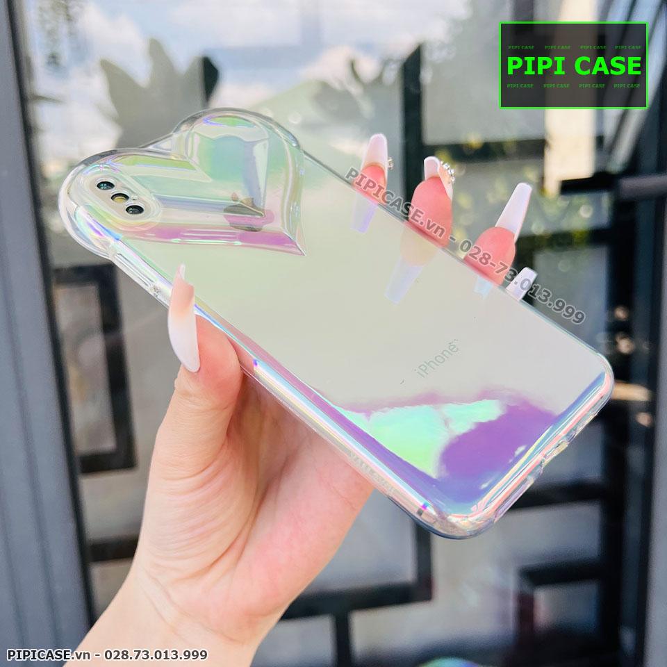 Ốp Lưng iPhone XS Max - Ruby - Trắng