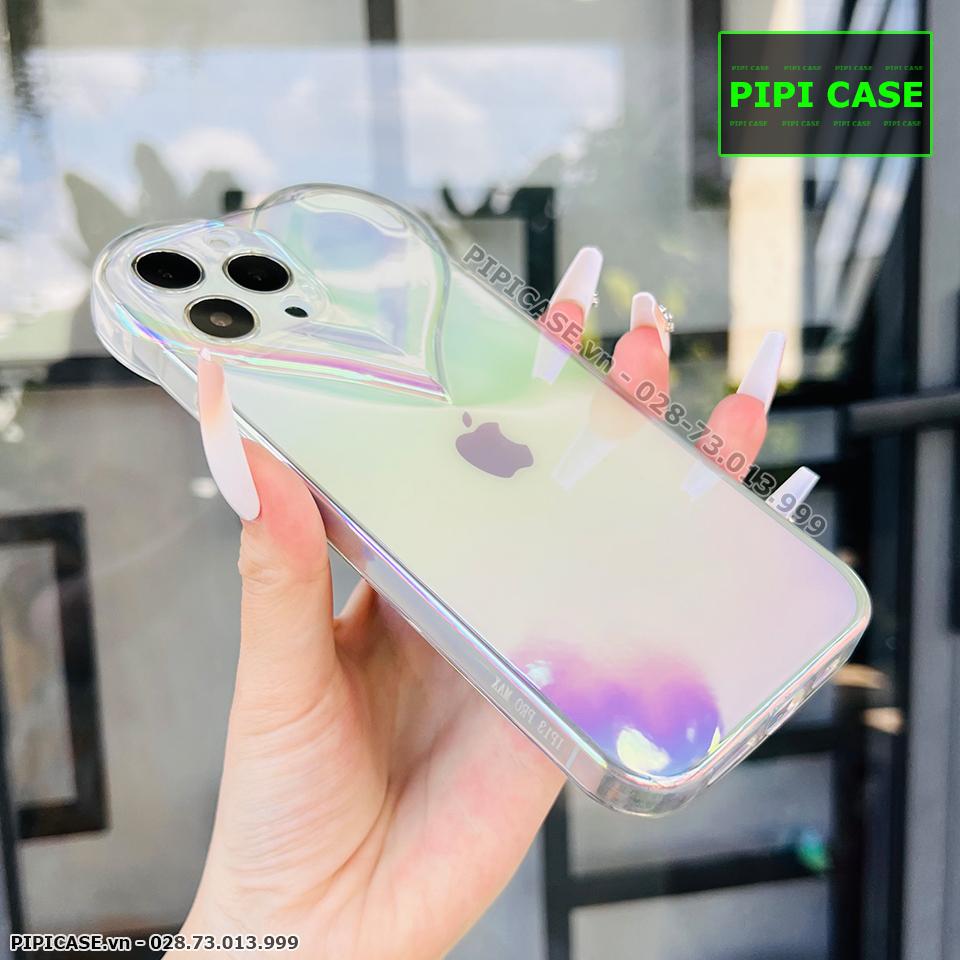 Ốp Lưng iPhone 13 Pro Max - Ruby - Trắng