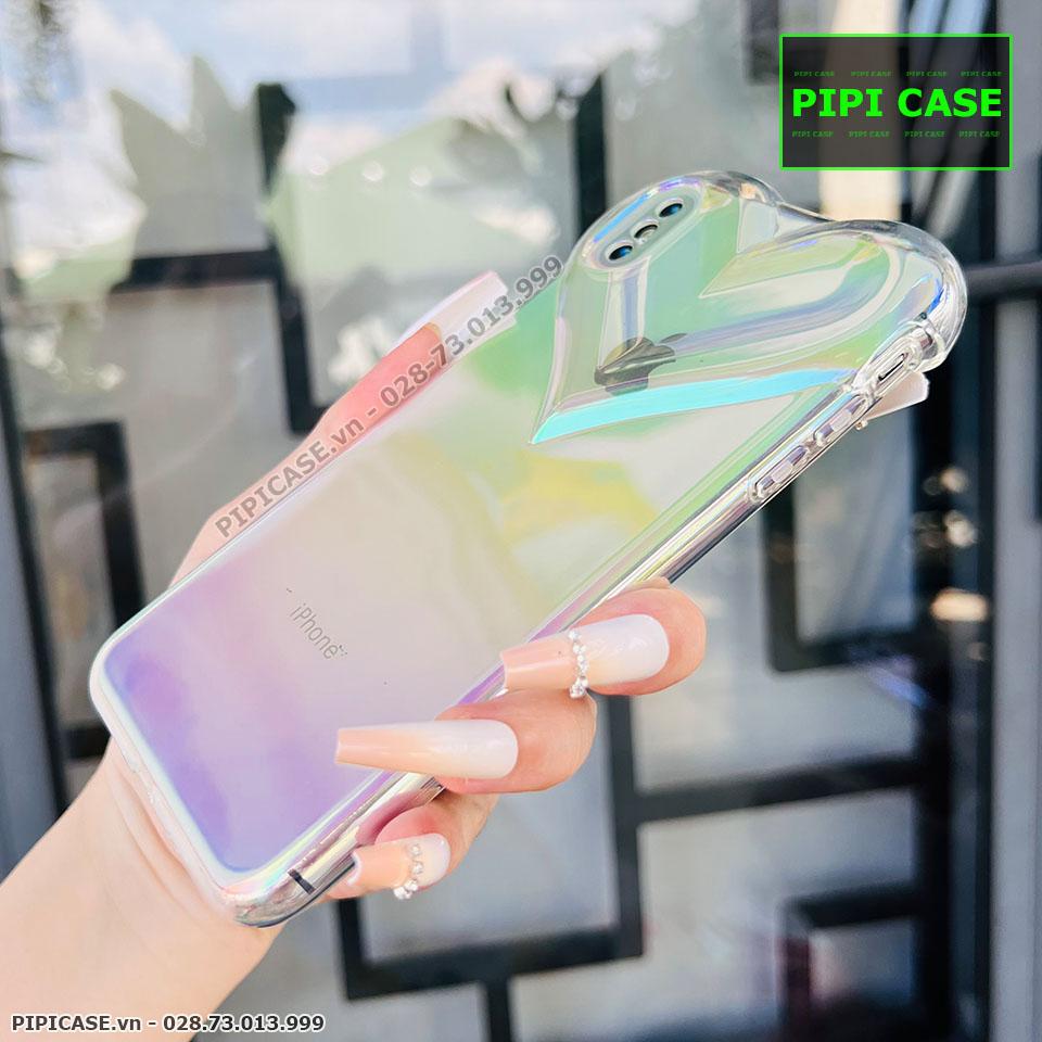 Ốp Lưng iPhone XS Max - Ruby - Trắng