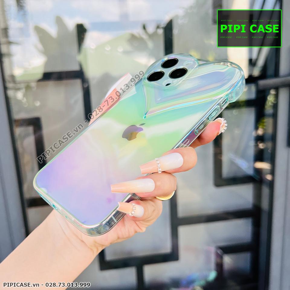 Ốp Lưng iPhone 13 Pro Max - Ruby - Xanh