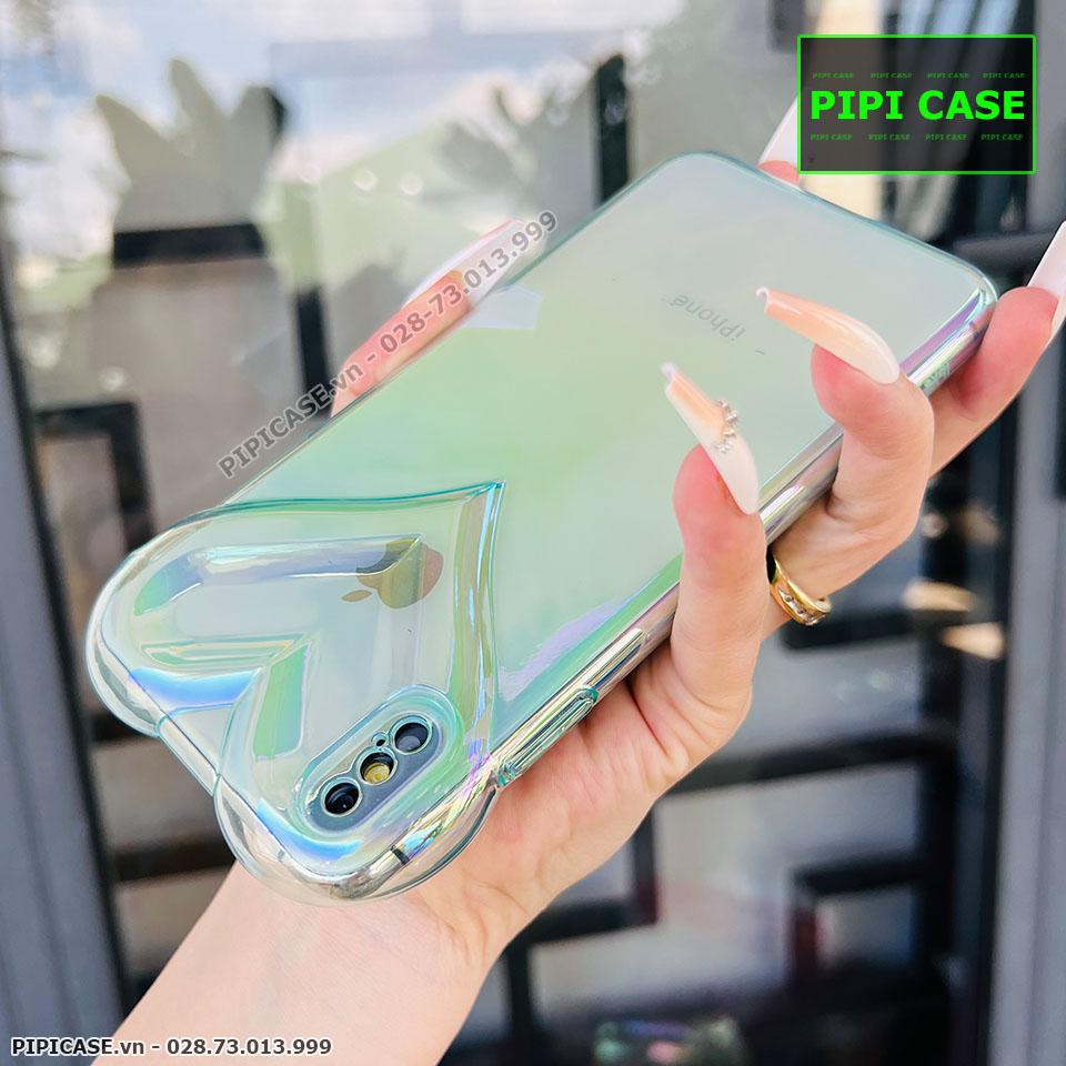 Ốp Lưng iPhone XS Max - Ruby - Xanh