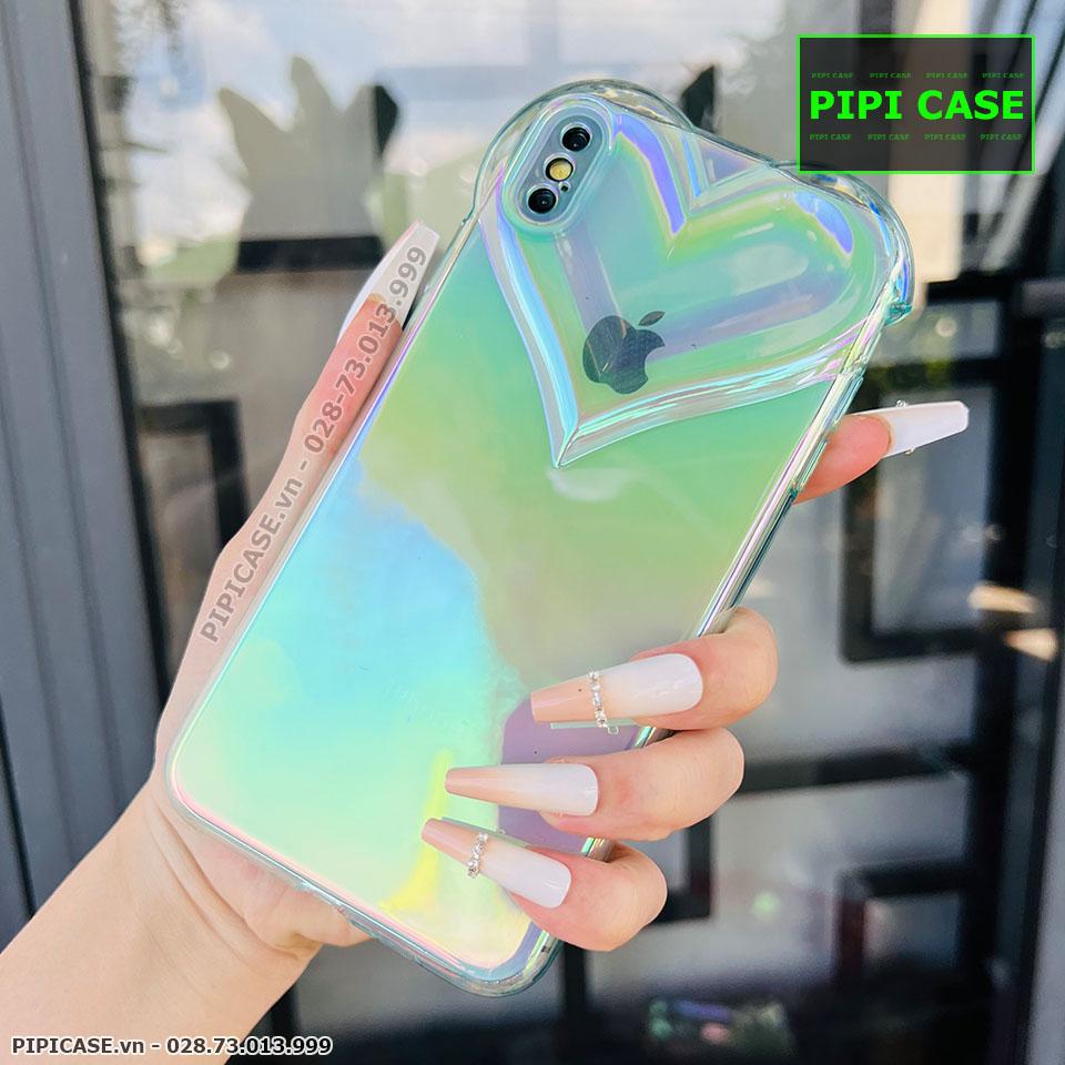 Ốp Lưng iPhone XS Max - Ruby - Xanh