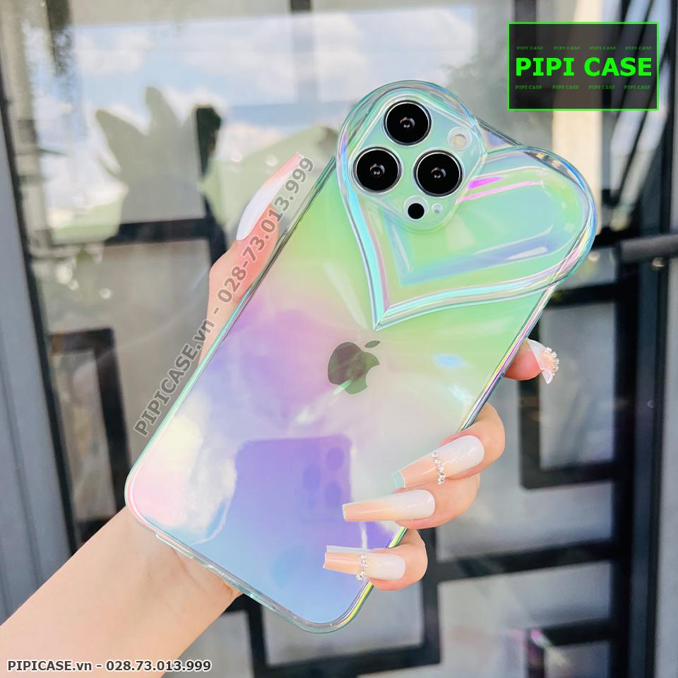 Ốp Lưng iPhone 13 Pro - Ruby - Xanh