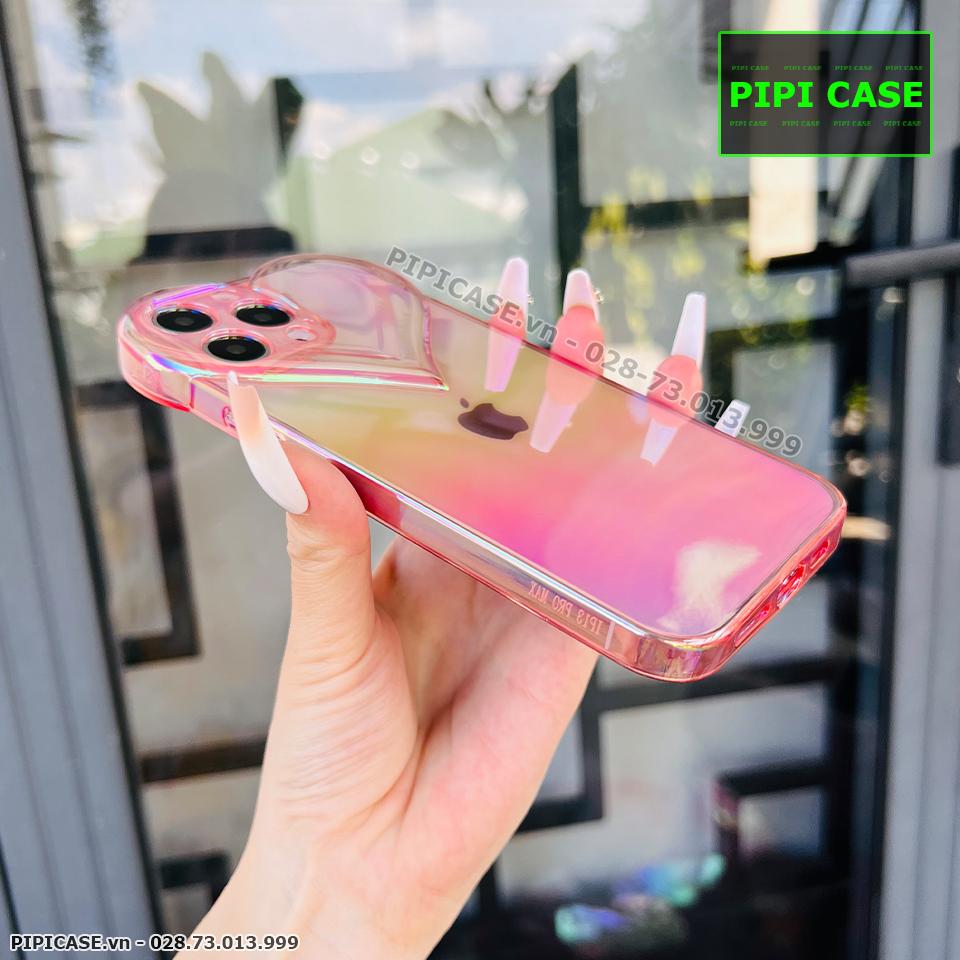 Ốp Lưng iPhone 13 Pro - Ruby - Hồng