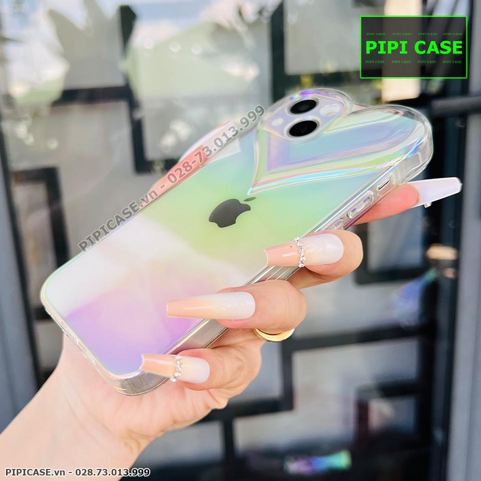 Ốp Lưng iPhone 13 - Ruby - Trắng