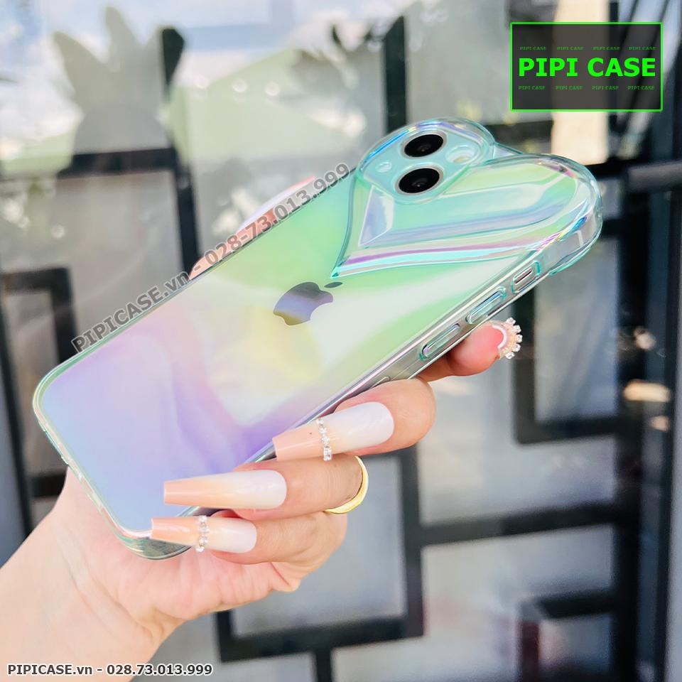 Ốp Lưng iPhone 13 - Ruby - Xanh