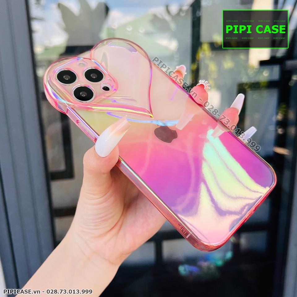 Ốp Lưng iPhone 13 Pro - Ruby - Hồng